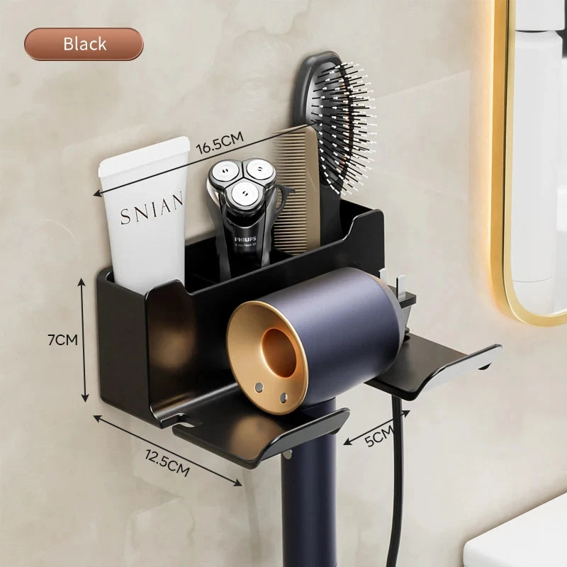 Organizador de baño multifuncional en acabado mate