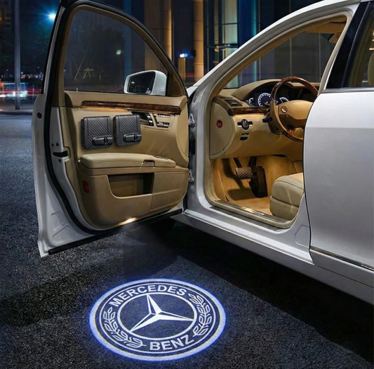 Proyector LED Inalámbrico para Puerta de Coche - Luz de Bienvenida con Logo