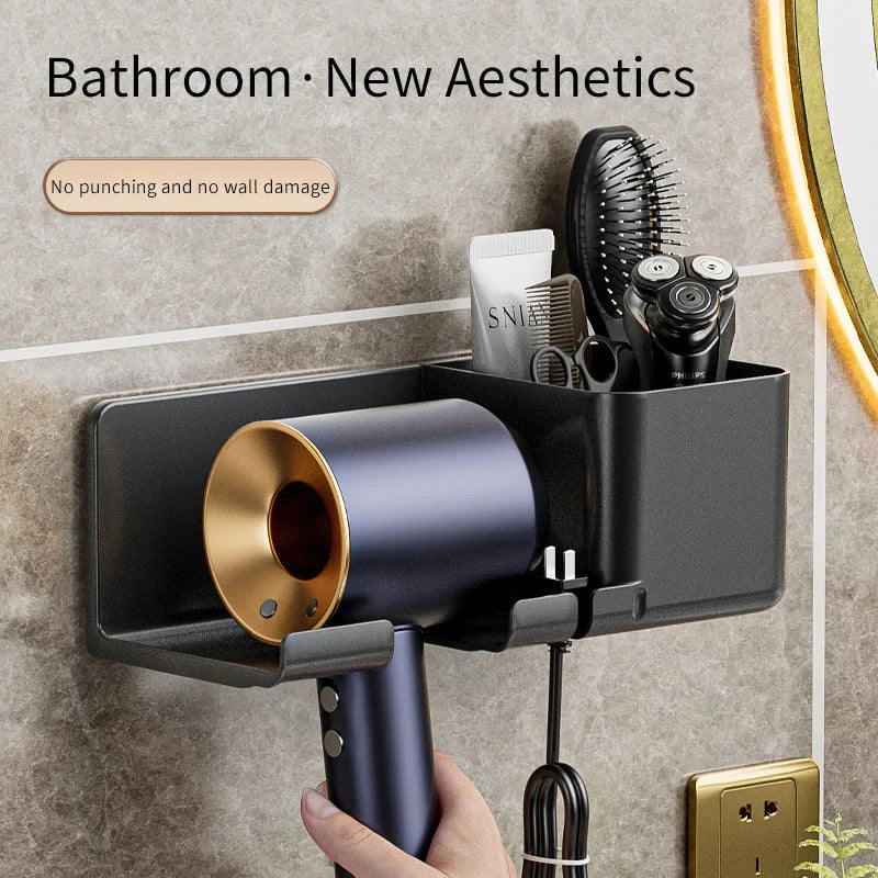 Organizador de baño multifuncional en acabado mate