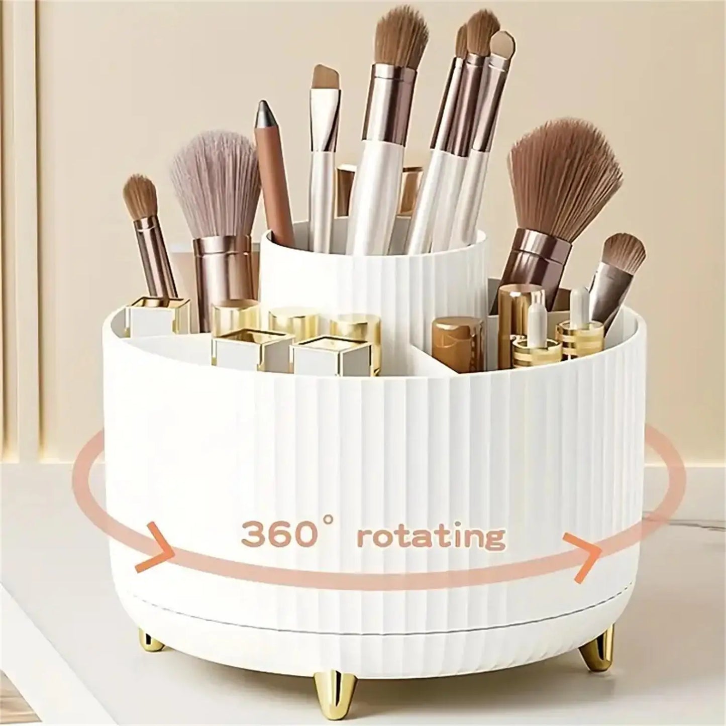 Organizador Giratorio de Belleza 360°