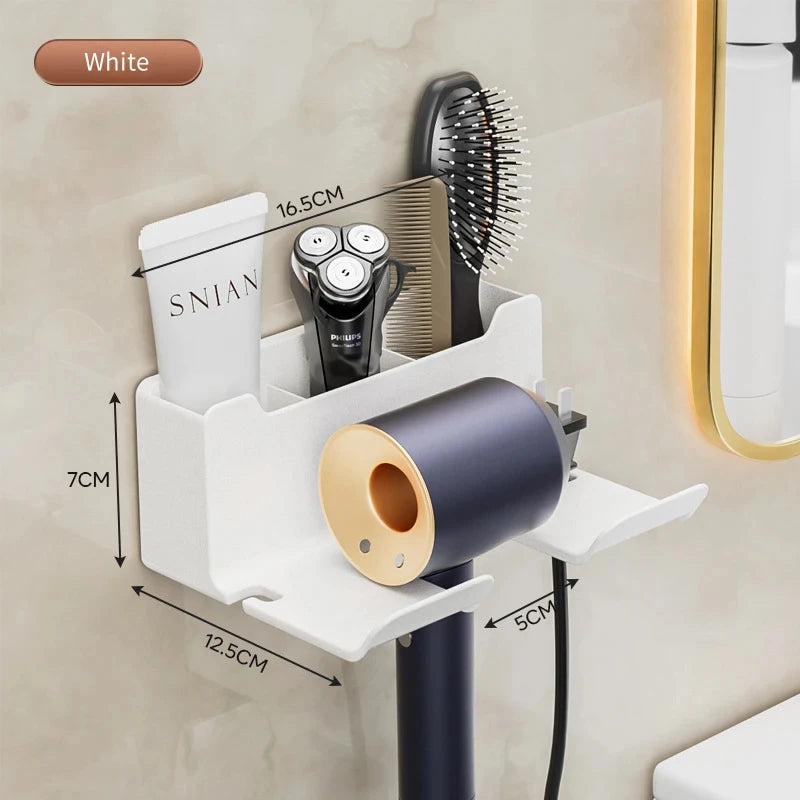 Organizador de baño multifuncional en acabado mate