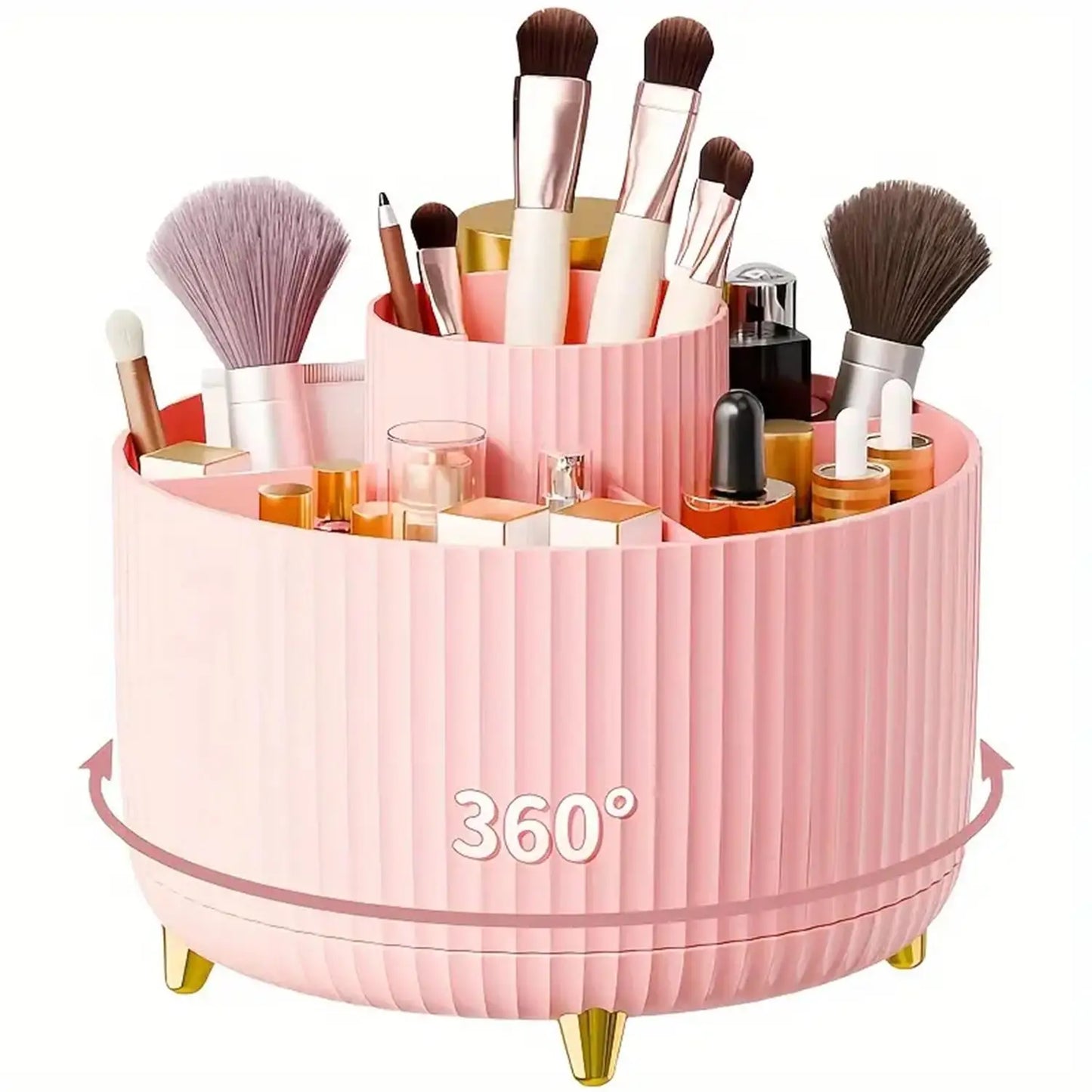 Organizador Giratorio de Belleza 360°
